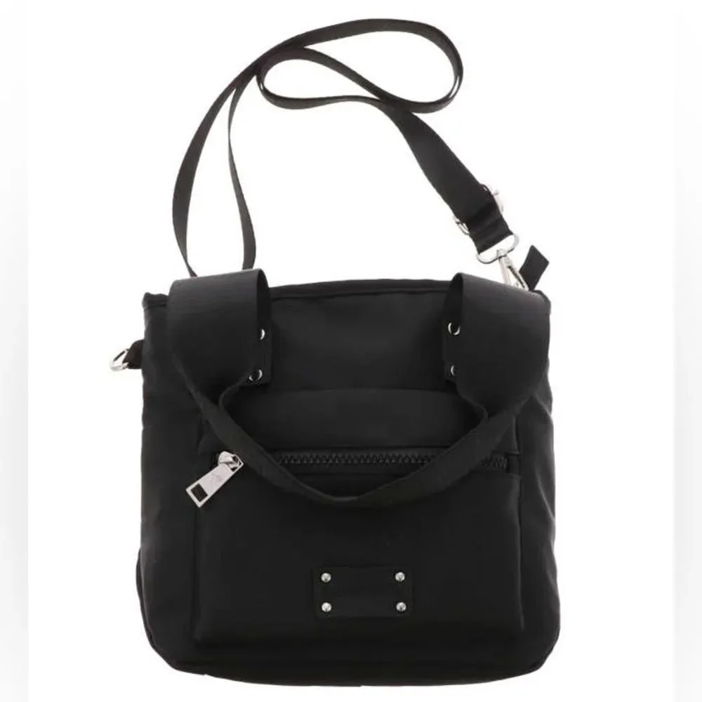 🖤 BearPaw Black Convertible Crossbody/Mini Tote 🖤 EUC